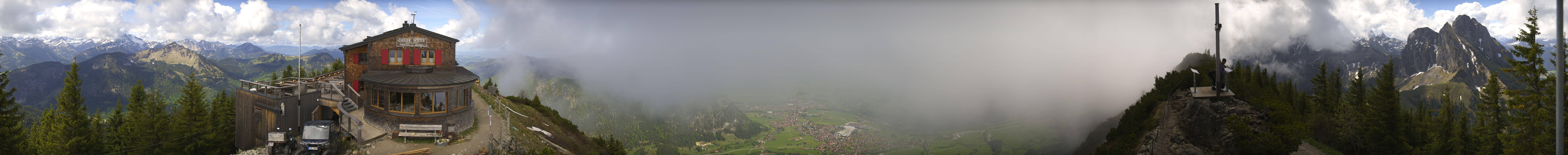 Archived image Webcam Pfronten - Mt. Breitenberg