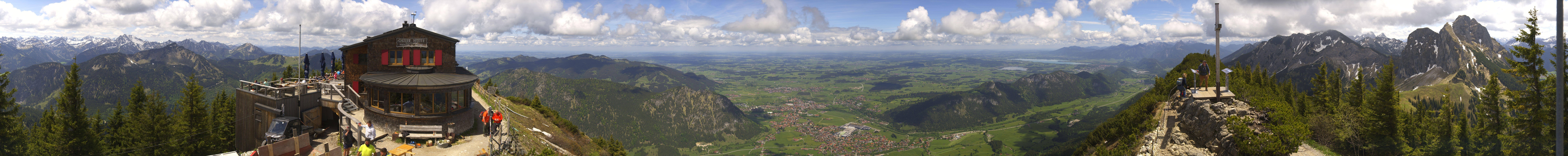 Archived image Webcam Pfronten - Mt. Breitenberg