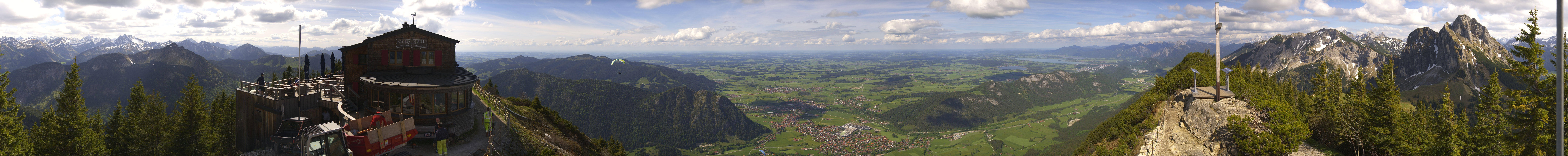 Archived image Webcam Pfronten - Mt. Breitenberg