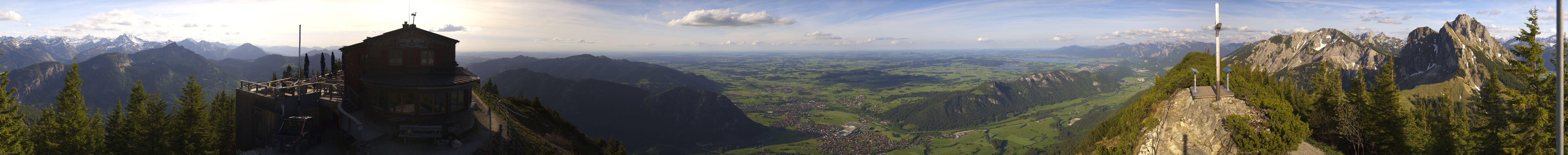 Archived image Webcam Pfronten - Mt. Breitenberg