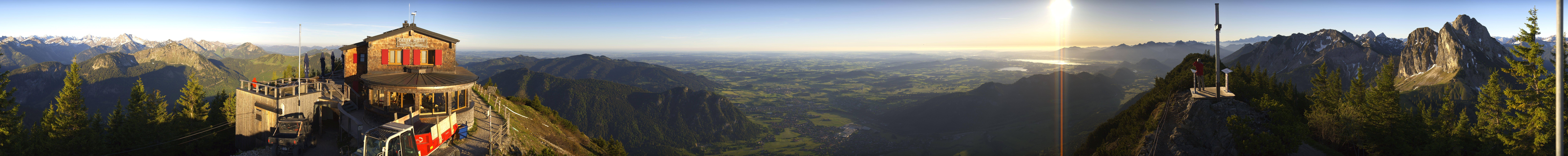 Archiv Foto Webcam Pfronten - Gipfel Breitenberg