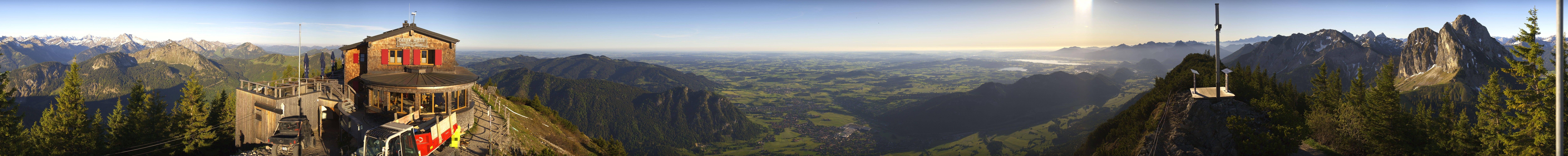 Archiv Foto Webcam Pfronten - Gipfel Breitenberg