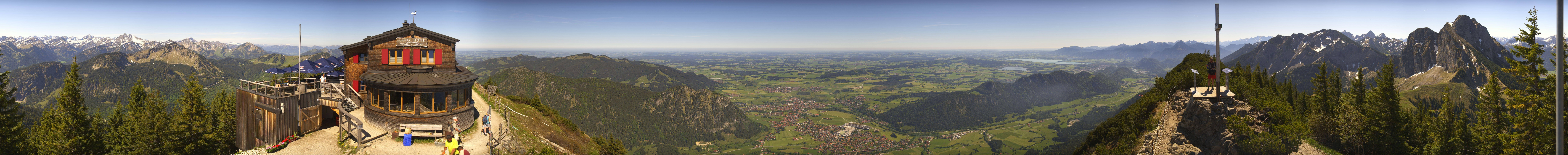 Archiv Foto Webcam Pfronten - Gipfel Breitenberg