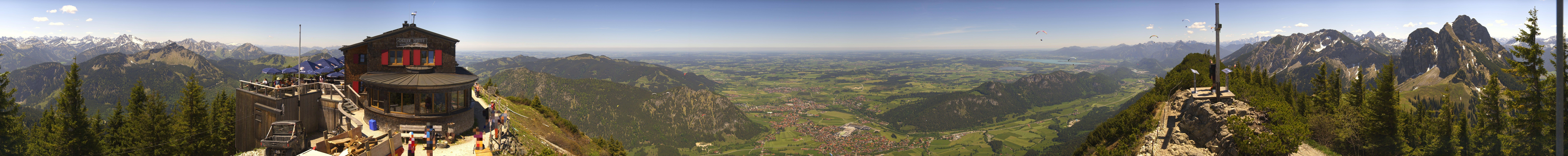 Archiv Foto Webcam Pfronten - Gipfel Breitenberg
