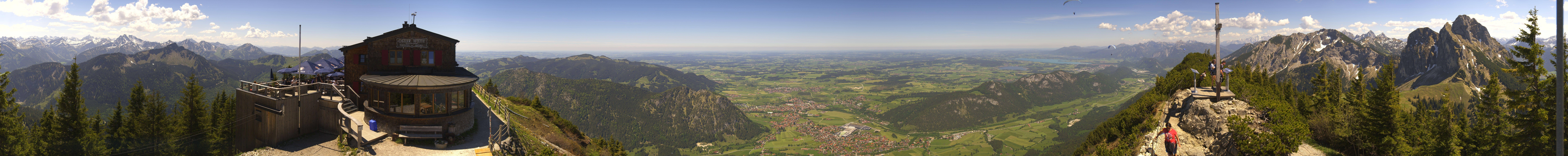 Archiv Foto Webcam Pfronten - Gipfel Breitenberg