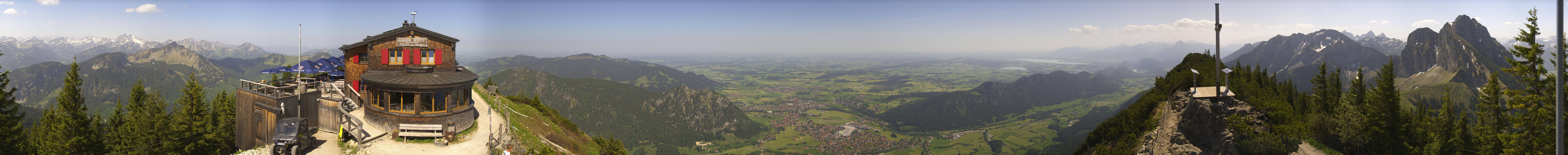Archived image Webcam Pfronten - Mt. Breitenberg