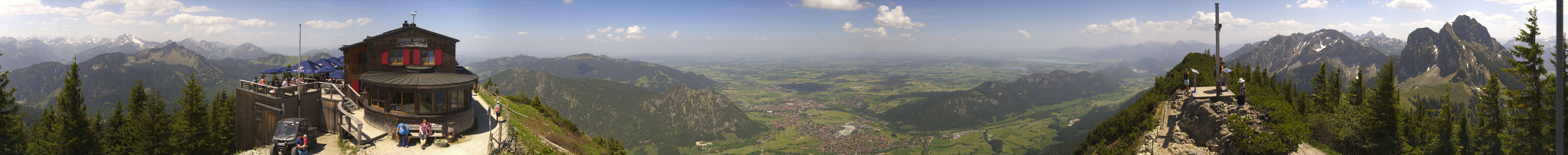 Archived image Webcam Pfronten - Mt. Breitenberg