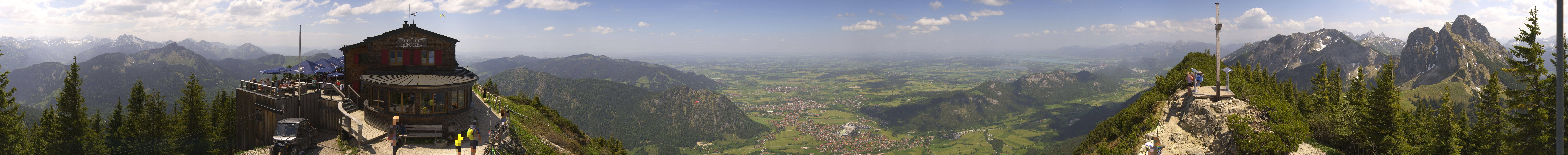 Archived image Webcam Pfronten - Mt. Breitenberg