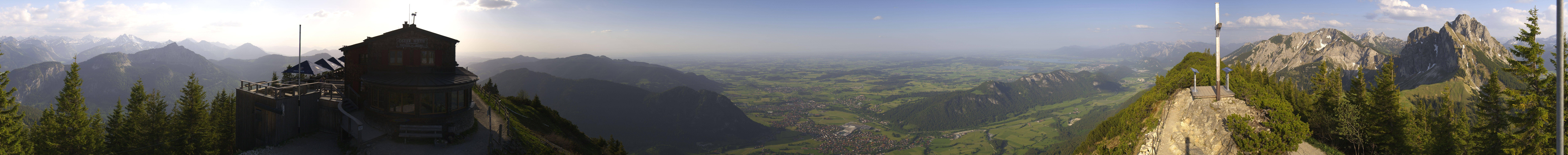 Archived image Webcam Pfronten - Mt. Breitenberg