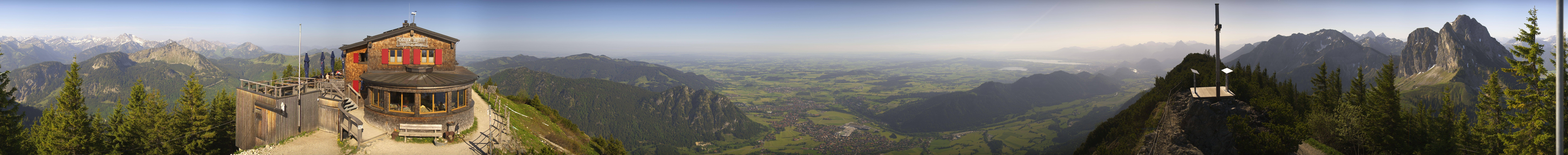 Archiv Foto Webcam Pfronten - Gipfel Breitenberg