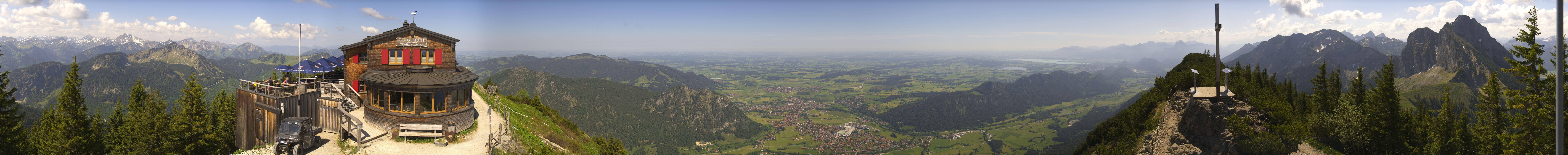 Archiv Foto Webcam Pfronten - Gipfel Breitenberg