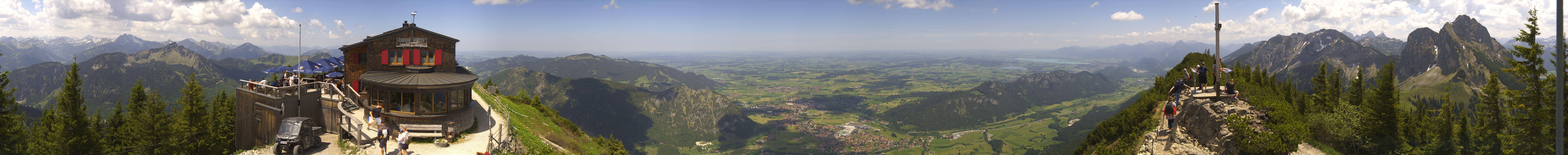 Archiv Foto Webcam Pfronten - Gipfel Breitenberg