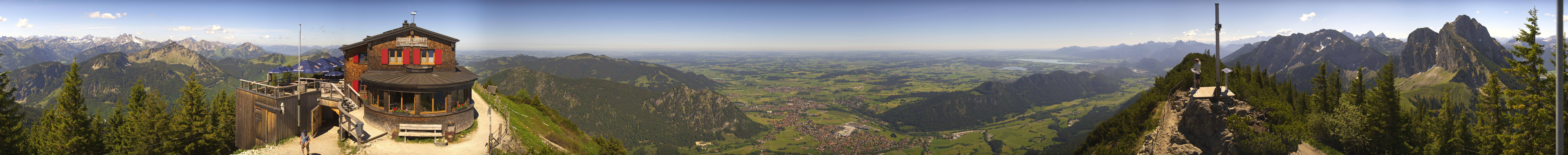 Archiv Foto Webcam Pfronten - Gipfel Breitenberg
