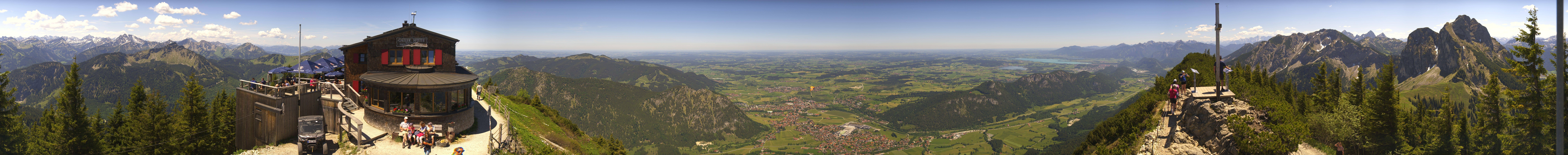 Archiv Foto Webcam Pfronten - Gipfel Breitenberg