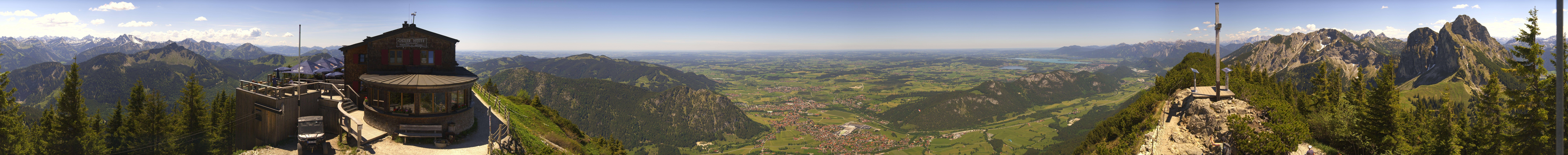 Archiv Foto Webcam Pfronten - Gipfel Breitenberg