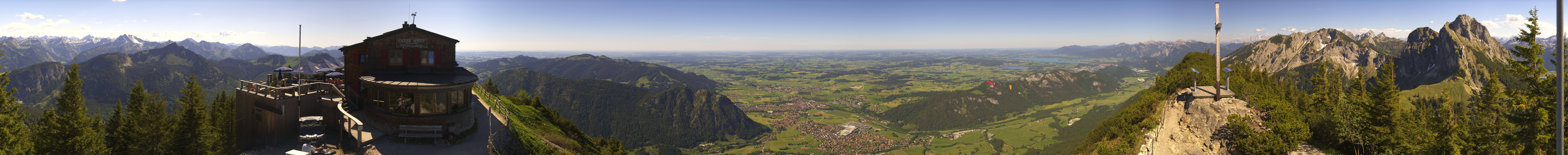 Archiv Foto Webcam Pfronten - Gipfel Breitenberg