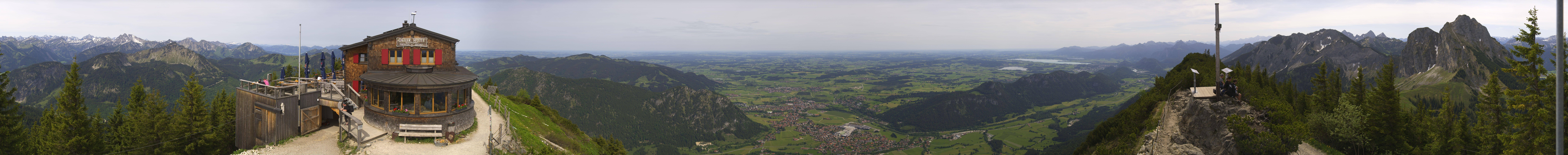 Archived image Webcam Pfronten - Mt. Breitenberg