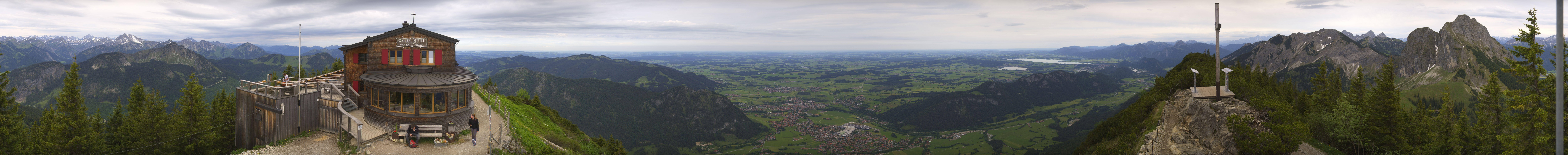Archiv Foto Webcam Pfronten - Gipfel Breitenberg