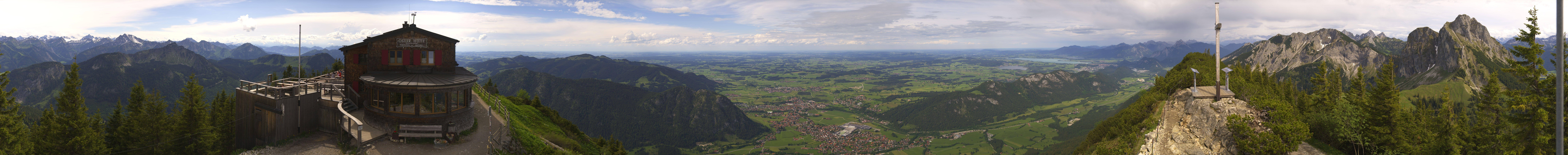 Archiv Foto Webcam Pfronten - Gipfel Breitenberg