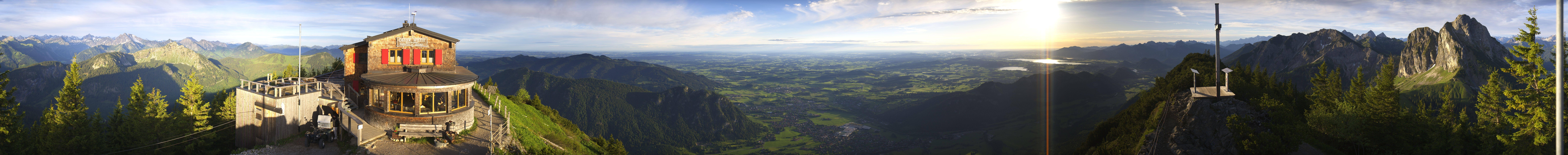 Archiv Foto Webcam Pfronten - Gipfel Breitenberg
