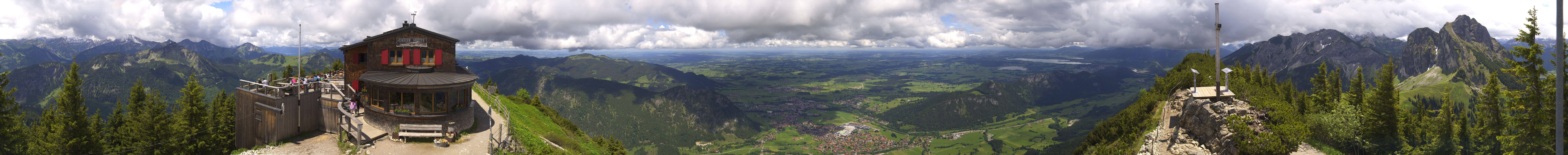 Archived image Webcam Pfronten - Mt. Breitenberg