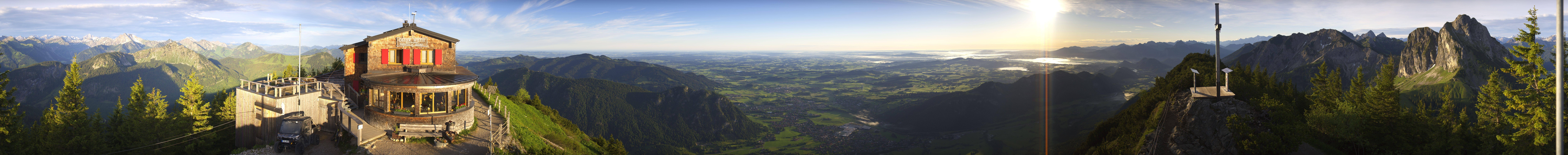 Archiv Foto Webcam Pfronten - Gipfel Breitenberg