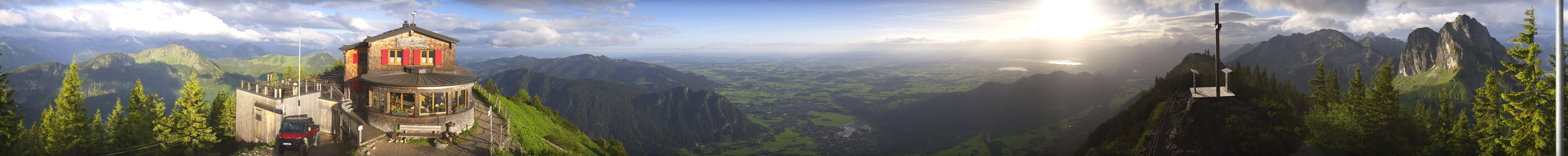 Archiv Foto Webcam Pfronten - Gipfel Breitenberg