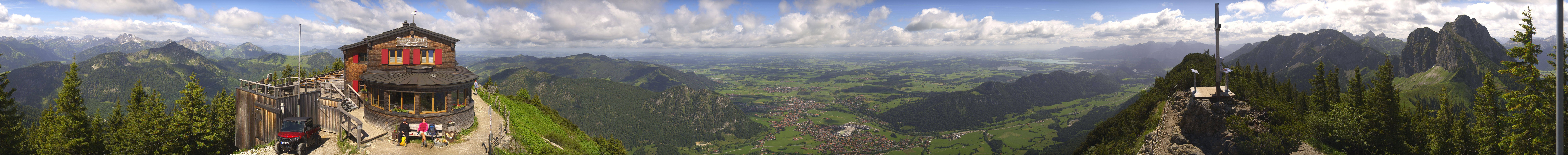 Archiv Foto Webcam Pfronten - Gipfel Breitenberg