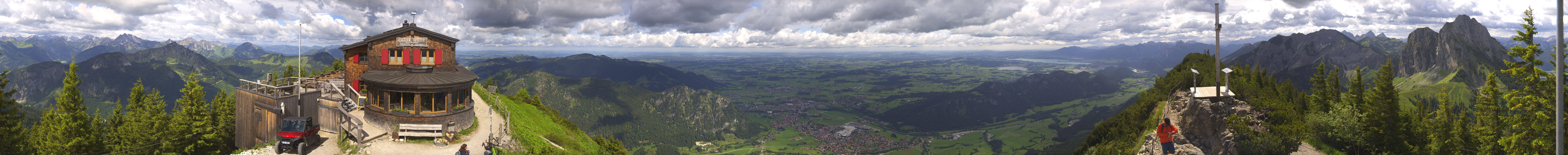 Archiv Foto Webcam Pfronten - Gipfel Breitenberg