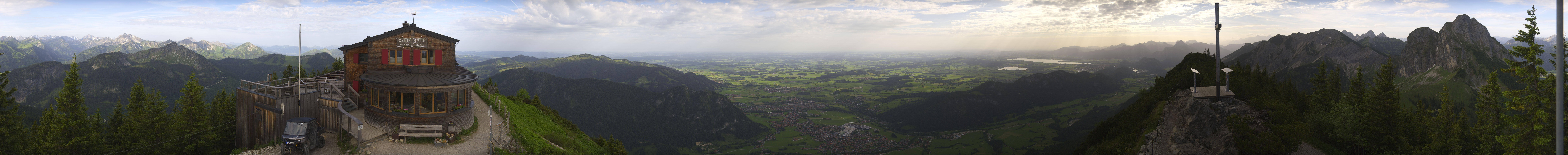 Archiv Foto Webcam Pfronten - Gipfel Breitenberg
