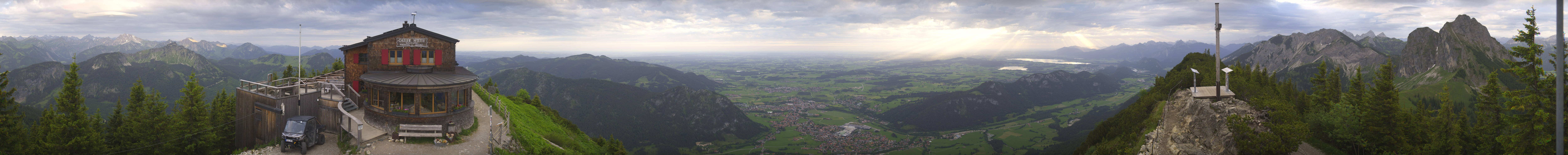 Archived image Webcam Pfronten - Mt. Breitenberg