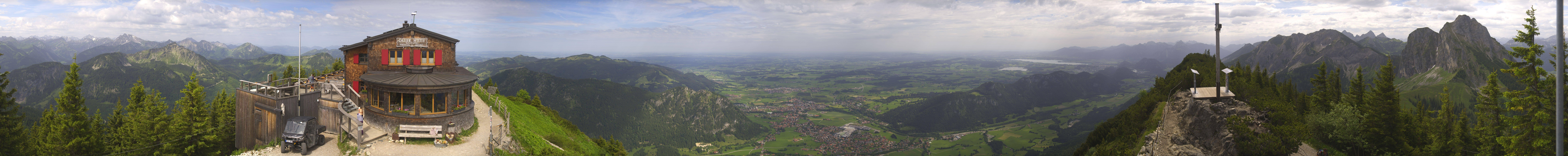 Archived image Webcam Pfronten - Mt. Breitenberg