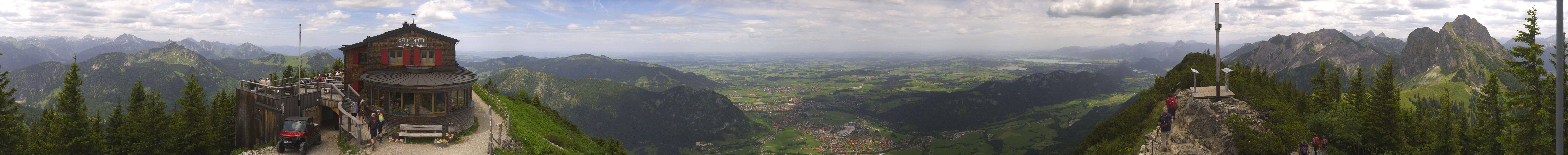 Archiv Foto Webcam Pfronten - Gipfel Breitenberg