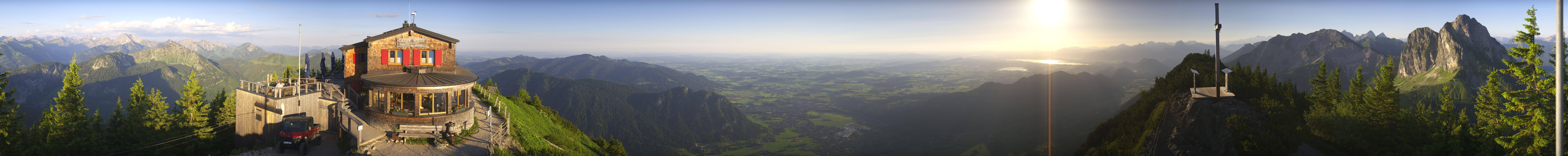Archiv Foto Webcam Pfronten - Gipfel Breitenberg