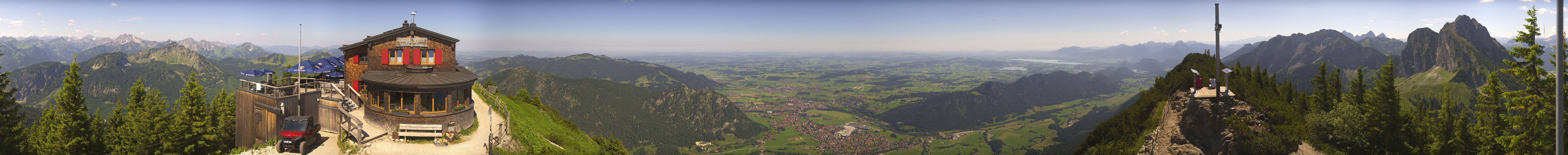 Archiv Foto Webcam Pfronten - Gipfel Breitenberg