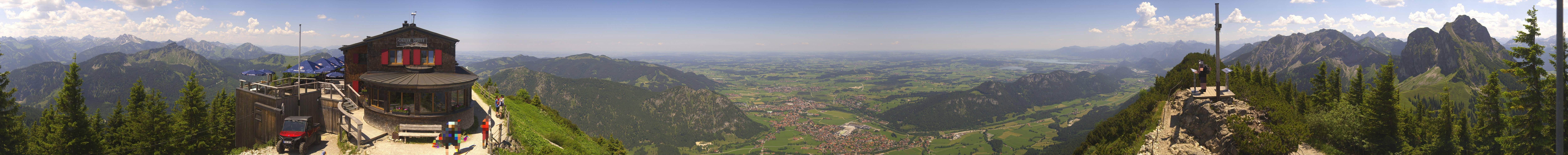 Archiv Foto Webcam Pfronten - Gipfel Breitenberg