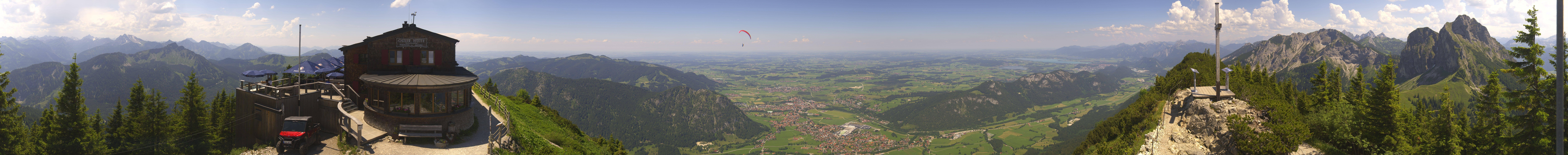 Archiv Foto Webcam Pfronten - Gipfel Breitenberg