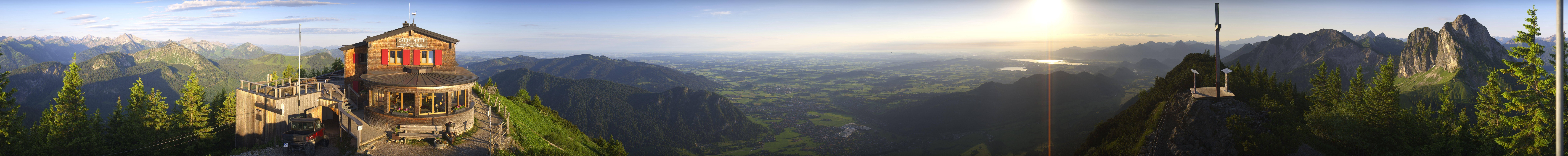 Archived image Webcam Pfronten - Mt. Breitenberg