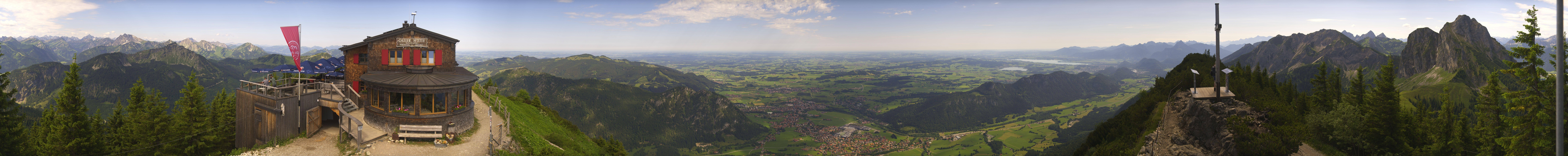 Archived image Webcam Pfronten - Mt. Breitenberg