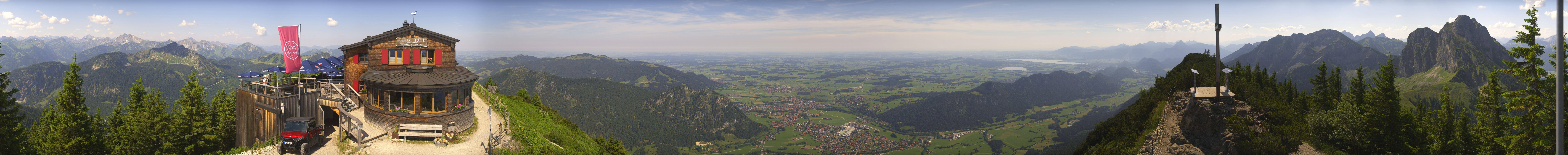 Archiv Foto Webcam Pfronten - Gipfel Breitenberg