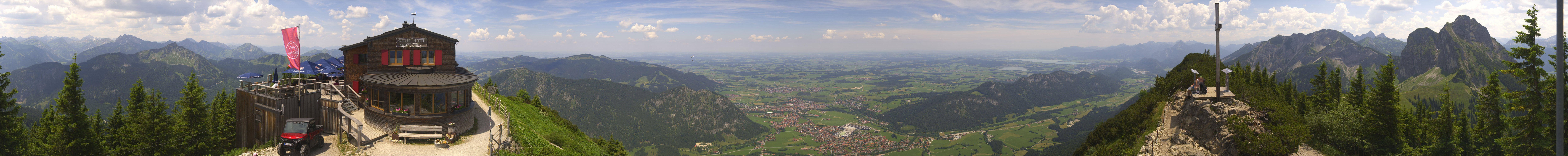 Archiv Foto Webcam Pfronten - Gipfel Breitenberg