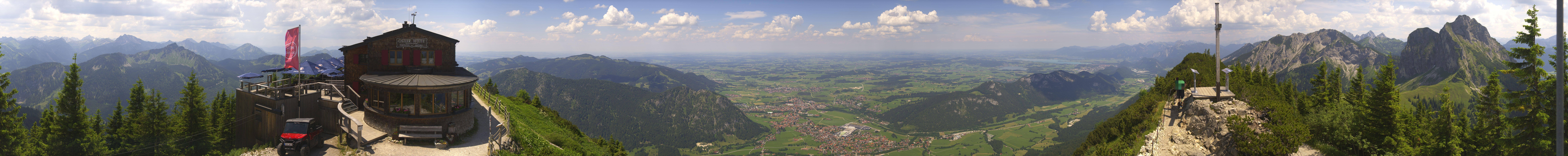 Archiv Foto Webcam Pfronten - Gipfel Breitenberg