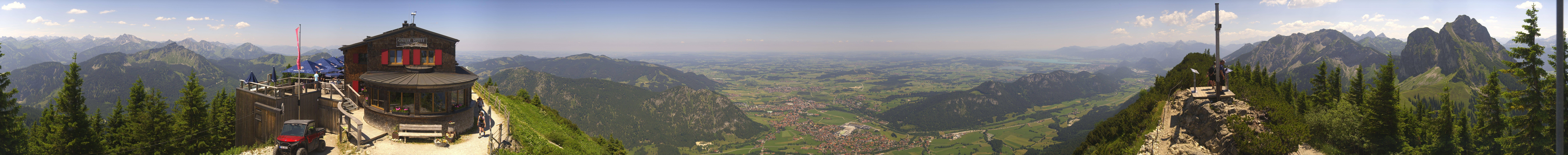 Archiv Foto Webcam Pfronten - Gipfel Breitenberg