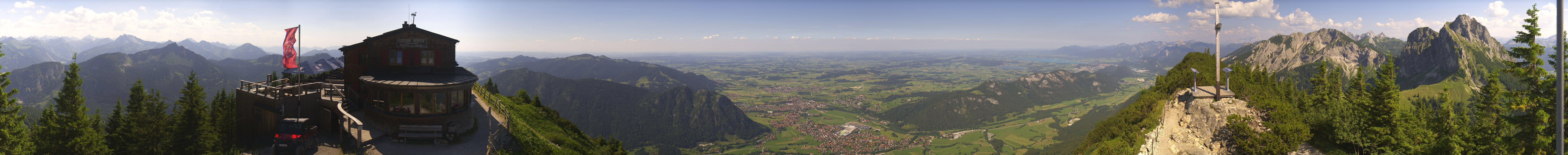 Archiv Foto Webcam Pfronten - Gipfel Breitenberg