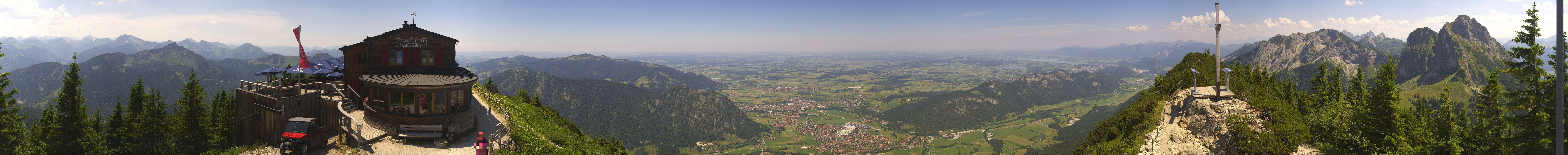 Archived image Webcam Pfronten - Mt. Breitenberg