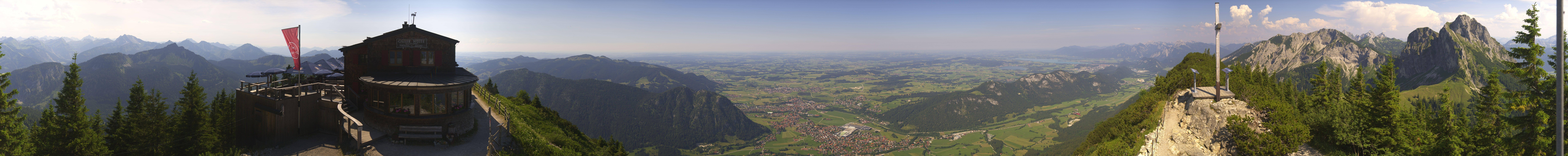 Archived image Webcam Pfronten - Mt. Breitenberg