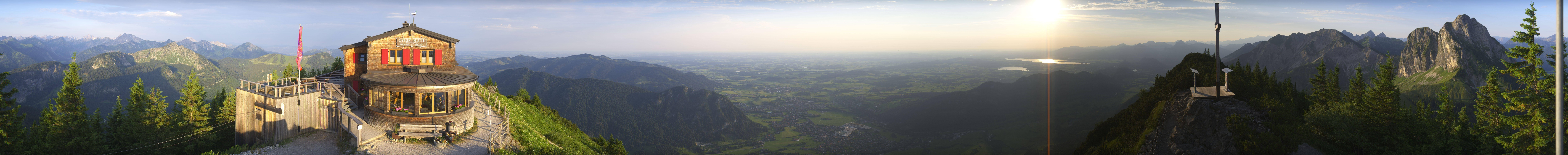 Archived image Webcam Pfronten - Mt. Breitenberg