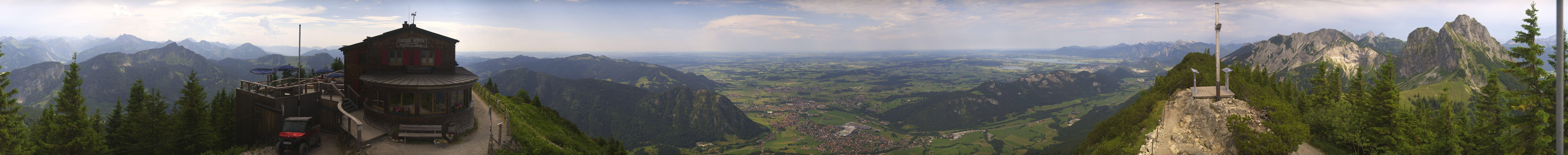 Archived image Webcam Pfronten - Mt. Breitenberg