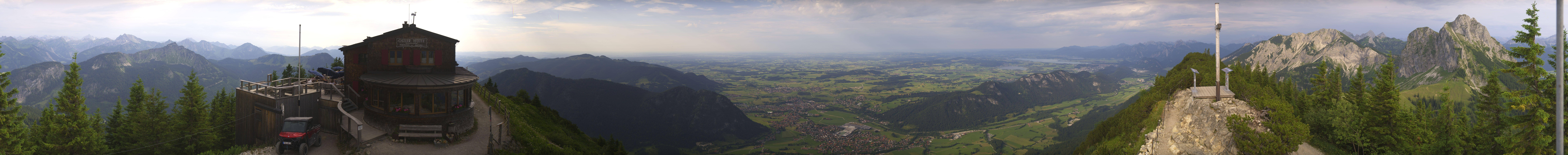 Archived image Webcam Pfronten - Mt. Breitenberg