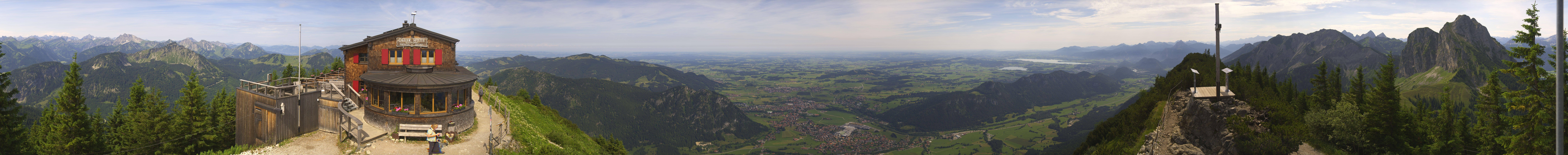 Archiv Foto Webcam Pfronten - Gipfel Breitenberg